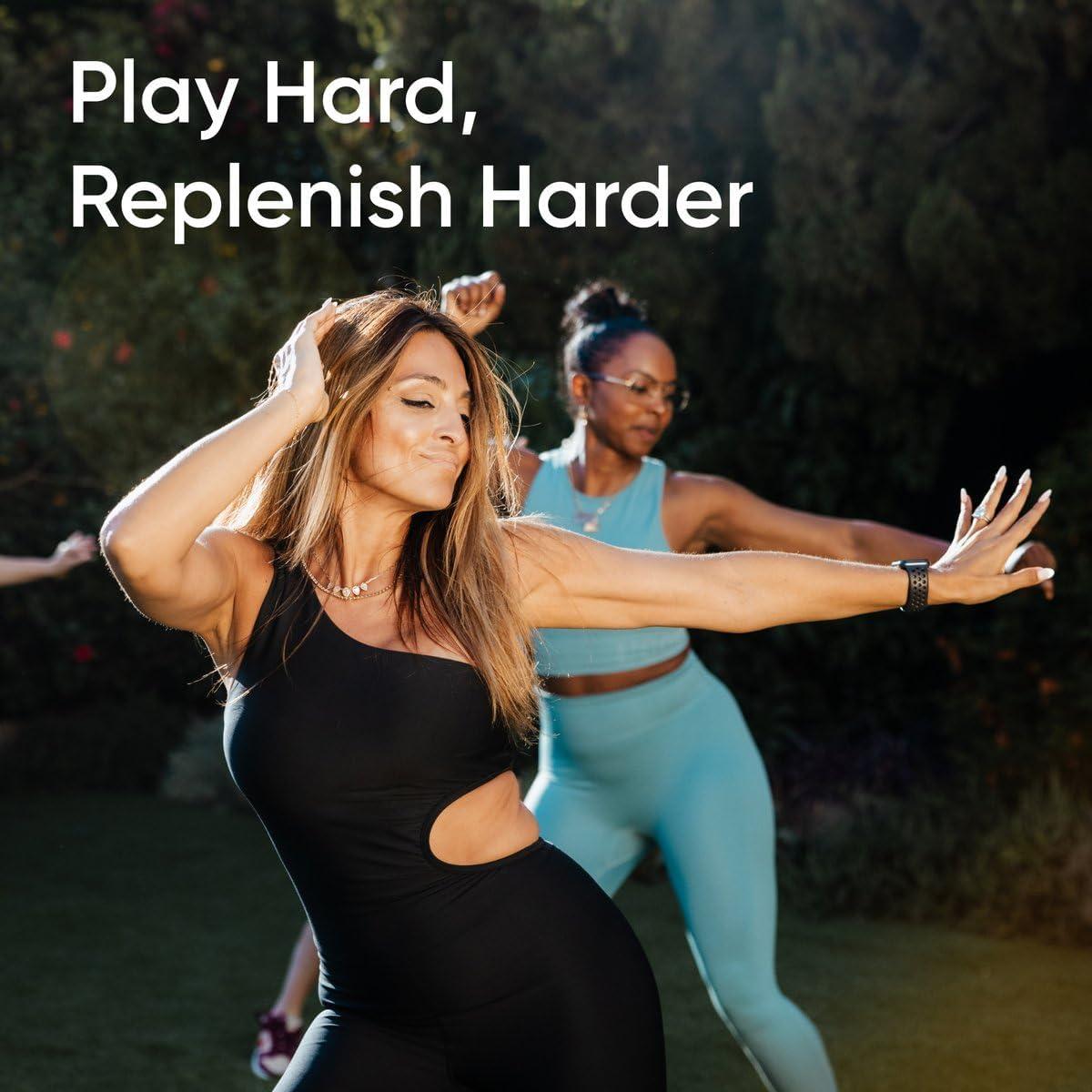 imageSports Research Hydrate Electrolytes Powder Packets  SugarFree ampamp Naturally Flavored with Vitamins Minerals and Coconut Water  Supports Hydration  32 Packets  Variety PackRaspberry Lemonade