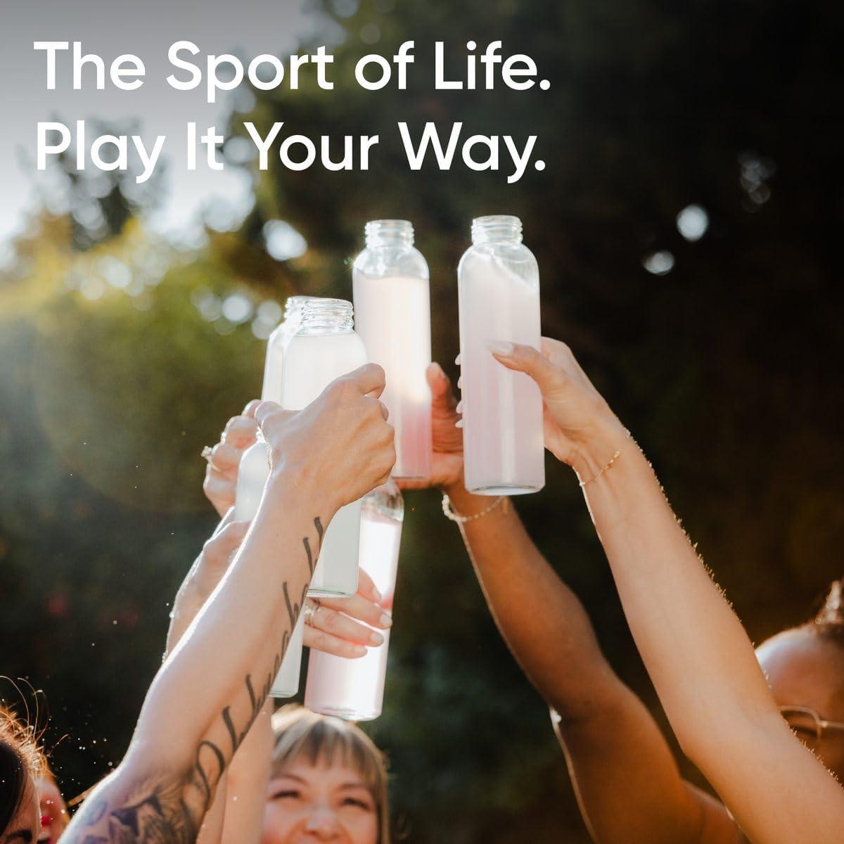 imageSports Research Hydrate Electrolytes Powder Packets  SugarFree ampamp Naturally Flavored with Vitamins Minerals and Coconut Water  Supports Hydration  32 Packets  Variety PackVariety Pack