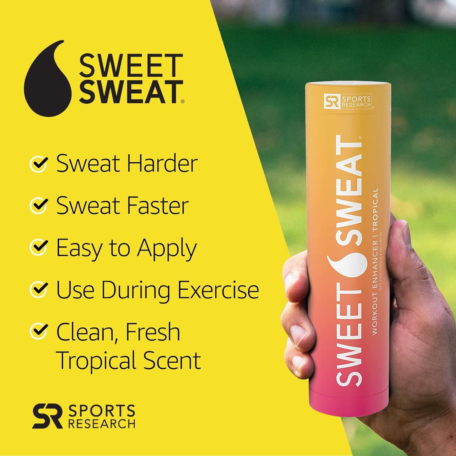 imageSports Research Sweet Sweat Stick Tropical Scent  Waist Trimmer Pink Medium