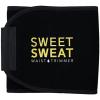 imageSports Research Sweet Sweat Waist Trimmer Core Series  Premium Sweat Enhancing Fitness Band for Women amp MenBlackYellow