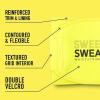imageSports Research Sweet Sweat Waist Trimmer Core Series  Premium Sweat Enhancing Fitness Band for Women amp MenNeon Yellow