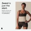 imageSweet Sweat Waist Trimmer Toned Series  Premium Sweat Enhancing Fitness Belt for Women amp Men  5 Adjustable SizesQuartz