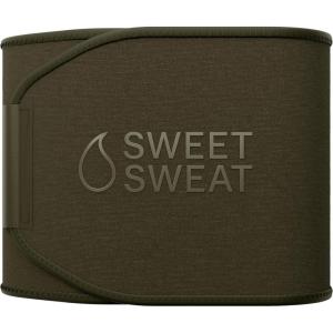 imageSports Research Sweet Sweat Waist Trimmer Core Series  Premium Sweat Enhancing Fitness Band for Women amp MenMatte Army