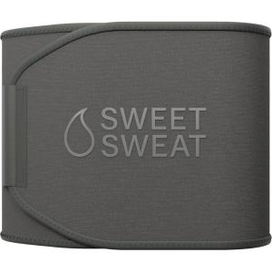 imageSports Research Sweet Sweat Waist Trimmer Core Series  Premium Sweat Enhancing Fitness Band for Women amp MenMatte Gray