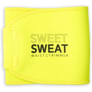 imageSports Research Sweet Sweat Waist Trimmer Core Series  Premium Sweat Enhancing Fitness Band for Women amp MenNeon Yellow