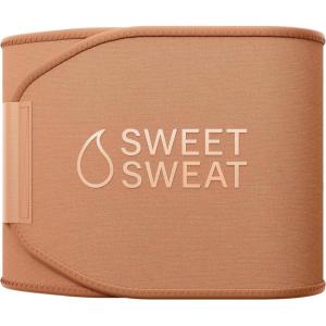 imageSweet Sweat Waist Trimmer Toned Series  Premium Sweat Enhancing Fitness Belt for Women amp Men  5 Adjustable SizesSand