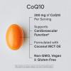 imageSports Research CoQ10 200mg Capsules  Premium Coenzyme 10 Supplement with Coconut MCT Oil  Vegan Certified NonGMO Verified amp Gluten Free  90 Veggie Softgels90 Count Pack of 1