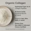 imageSports Research Organic Collagen Powder  Hydrolyzed Type I amp III Collagen Protein  USDA Organic Gluten Free Sustainably Sourced  Dark Chocolate  30 ServingsUnflavored